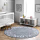 Alphabet SpinCleanhable Rug