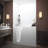 Flagstaff 52'' x 29'' Whirlpool Fiberglass Bathtub with Faucet-23011534-23011532