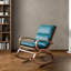 Chaise berçante en bois de frêne importé et confortable