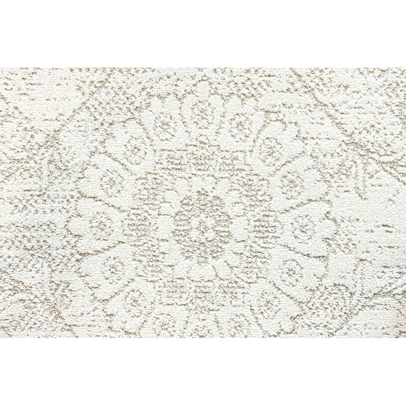 Hachirou Damask Indoor / Outdoor Area Rug, Rectangle 200cm x 290cm