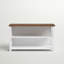 Console en bois massif de 52 po Halima-1988164865