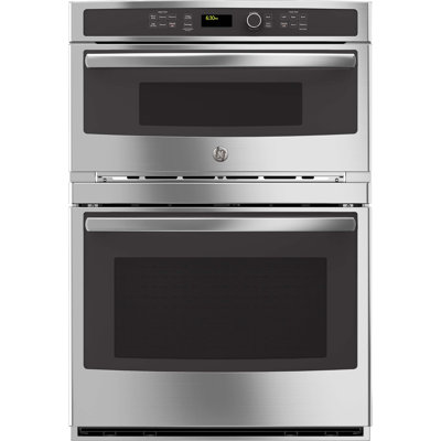 30" Self-Cleaning Electric Wall Oven with Built-In Microwave
