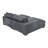Corduroy Modular Sectional Sofa With Adjustable Headrests, Removable Cushions, And Solid Wood Legs-606722480