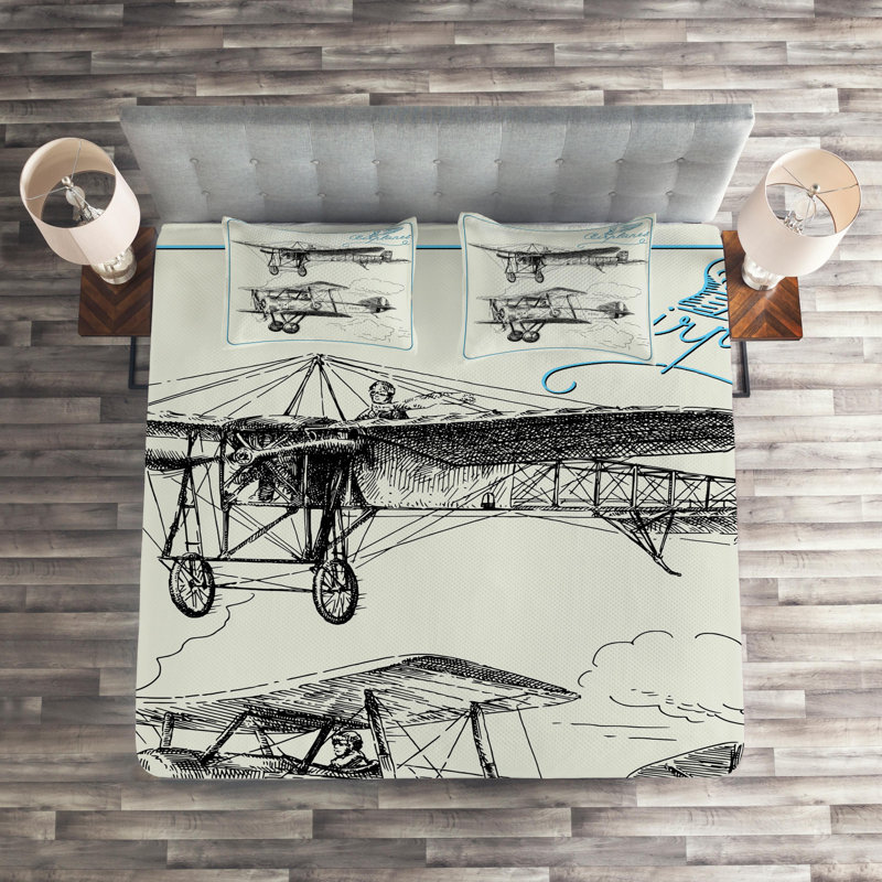 Modern & Contemporary Polyester Coverlet