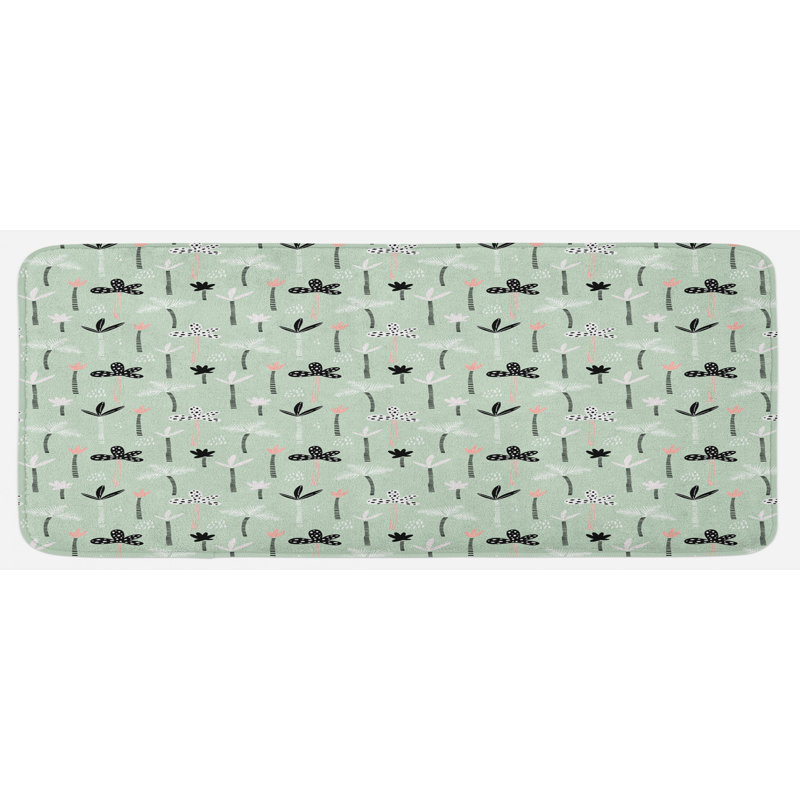 Tapis de cuisine tropical