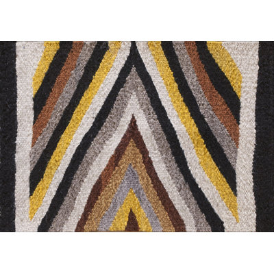 Petit tapis à tissage plat Tribal Antique