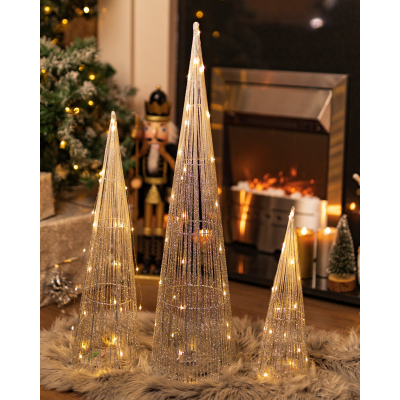Metal Christmas Decoration, Silver 