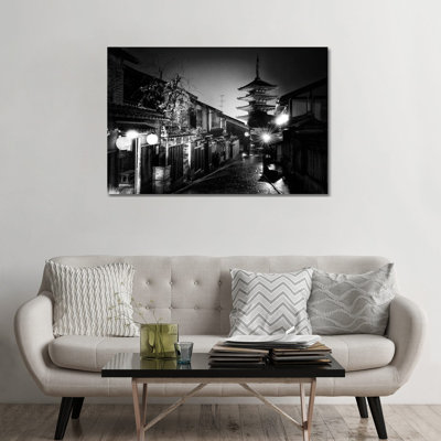 " Yasaka Pagoda Kyoto " Black and White Photography Print