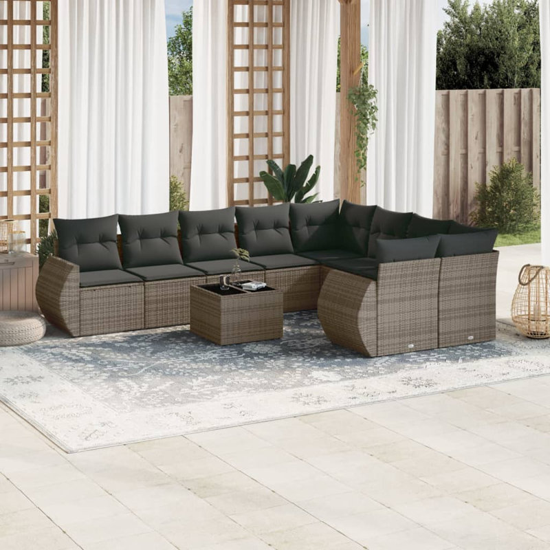 Ensemble de canapé de jardin Vidaxl