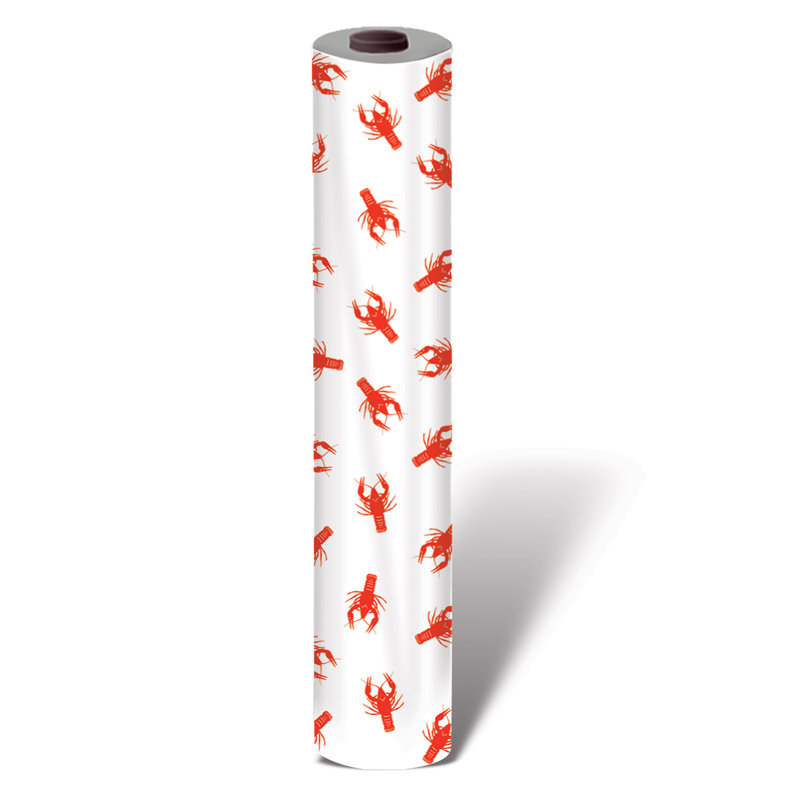 Rouleau de table Crawfish, 40 po x 100 pi, paquet de 1