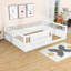 Lit en bois Montessori avec bibliothèque et garde-corps-130083302-130083303