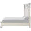 Lit Naddy, revêtement plissé, moulures sur bois brossé-117559656-117559654