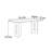 Rectangular minimalist dining table-1471319773