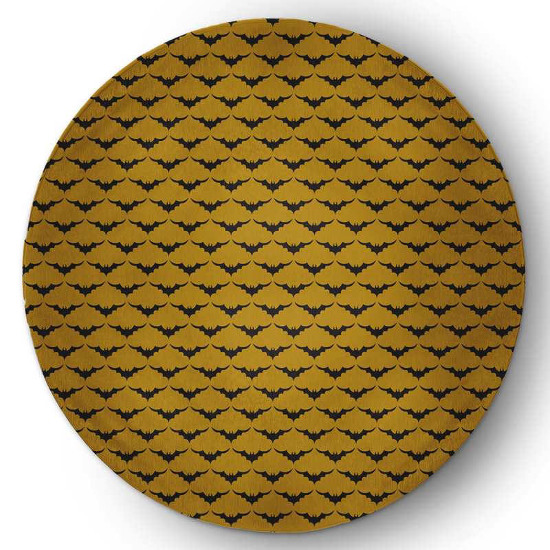Destinny Chenille Indoor Rug, Round 5'