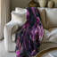 Enchanting Inked Orchids - 1 pièce Sherpa Premium-97879496