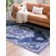 Tapis oriental gris / bleu Aten