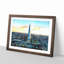 The Shard London England Skyline - Picture Frame Painting Print-56712682-56712683