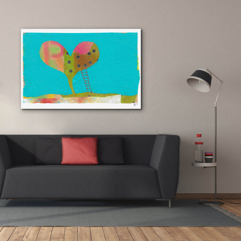  Art mural en toile, «Sw Cherts 4» par Laura Gibson, 60 po x 40 po