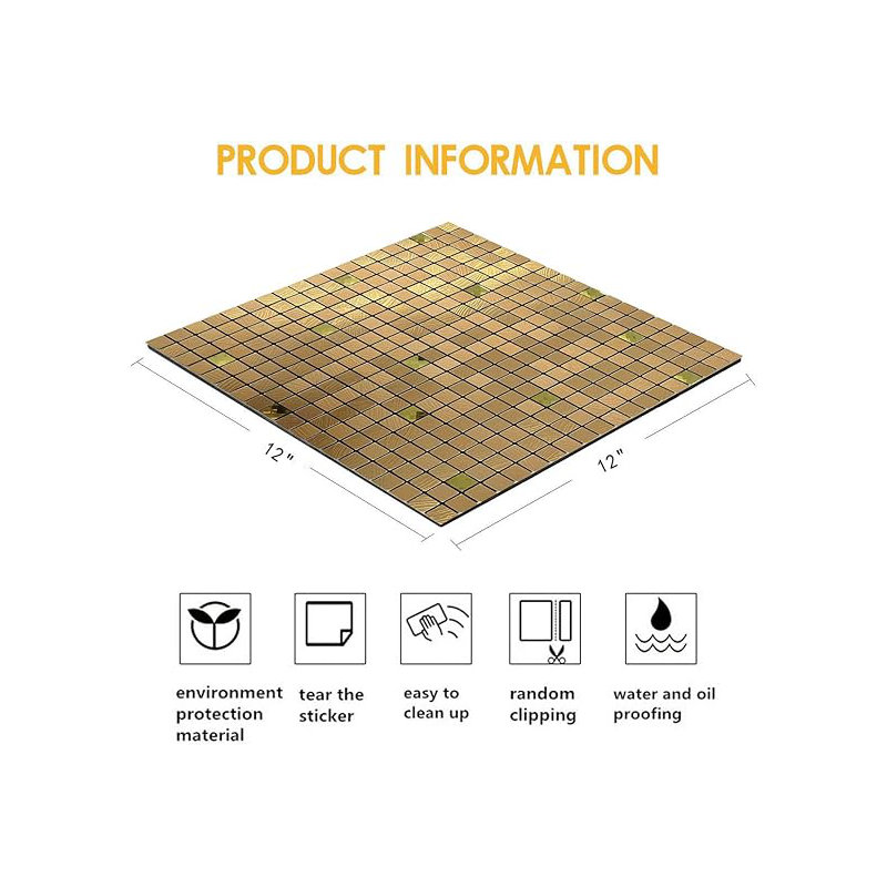 Carreaux de dosseret auto-adhésif