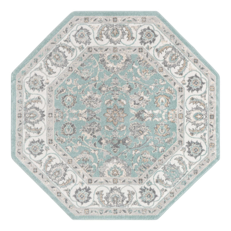 Hilley Oriental Indoor Rug, Octagon 7' x 7'