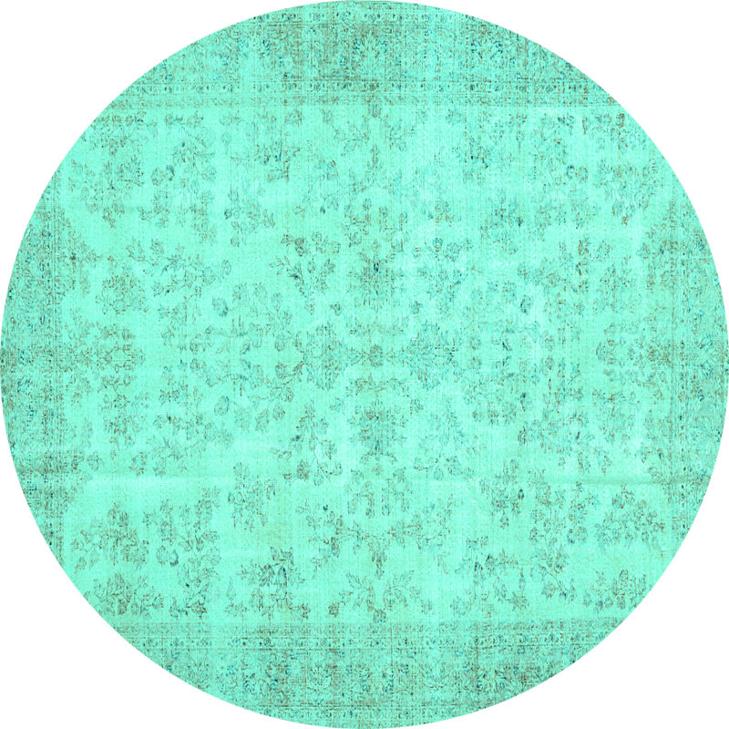 Maturo Performance Oriental Indoor Rug, Round 3'