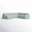 Canapé modulaire large de 150 po Damari-114088584-115661833