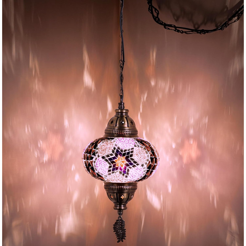 Lights 1 - Light LED Pendant, Purple