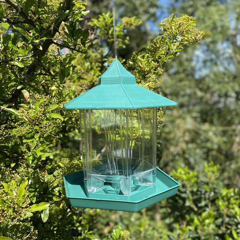 Francena Hanging Hopper Bird Feeder