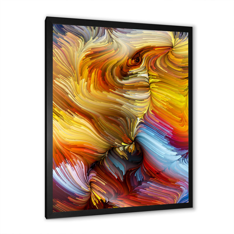 Art mural moderne sur toile, Cadre photo noir, H 32 po x l 16 po x P 1 po