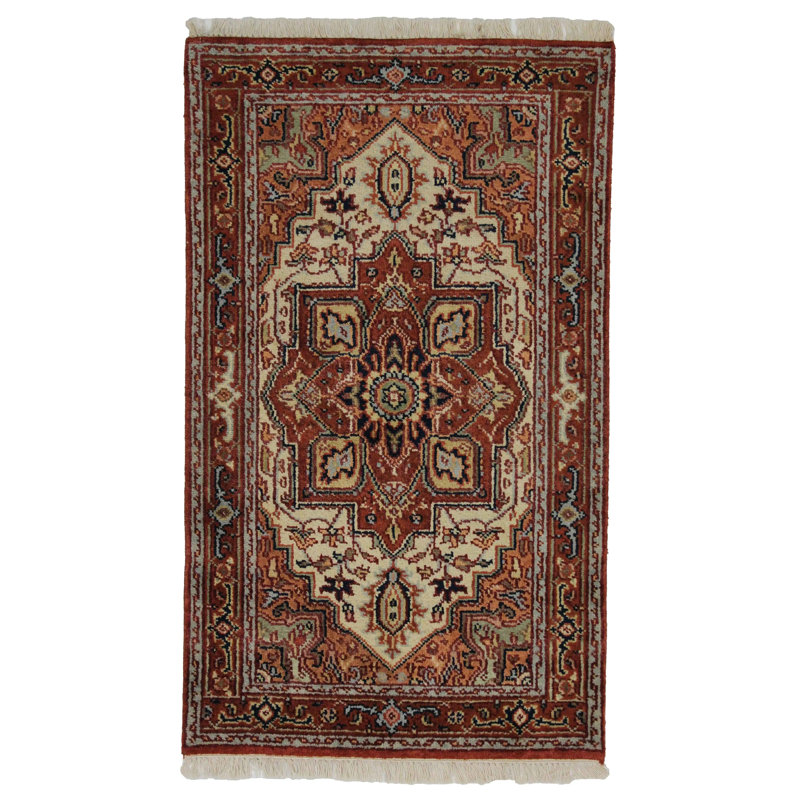 Nemi Oriental Area Rug in Red