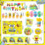 Décorations de fête d'anniversaire Spongebob, 99 pièces d'articles de fête Spongebob et ensemble de vaisselle pour enfants Spongebob