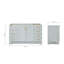 60" Single Bathroom Vanity Base Only-16826049