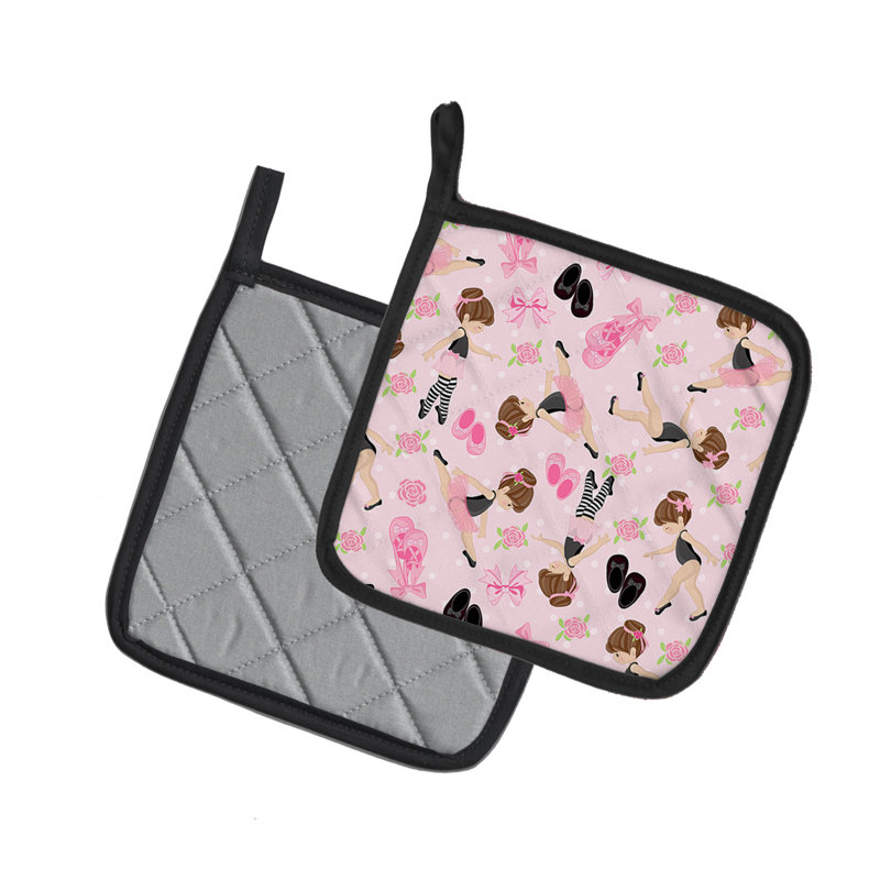 Caroline's Treasures Floral Polyester Potholder
