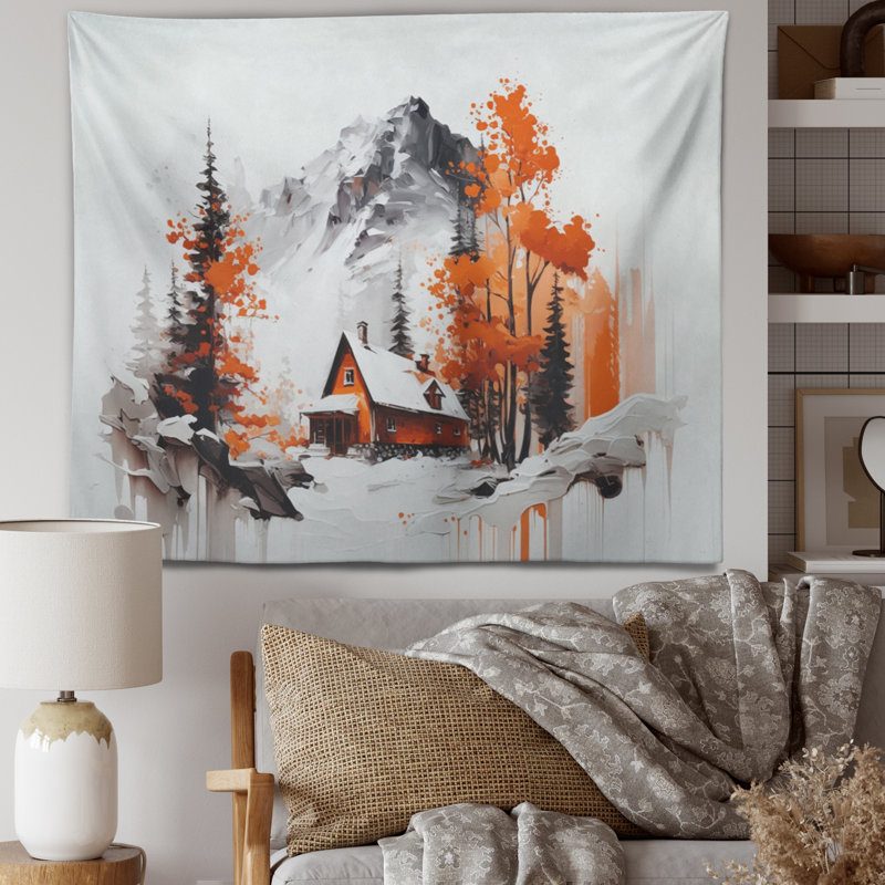 Polyester Tapestry, 32" H x 39" W