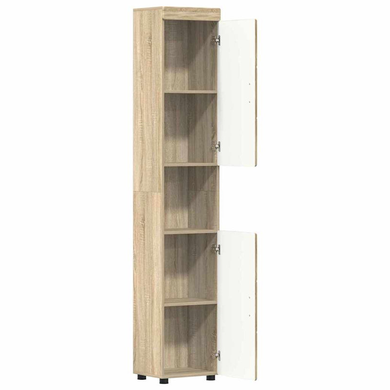 Linen Cabinet, Sonoma Oak