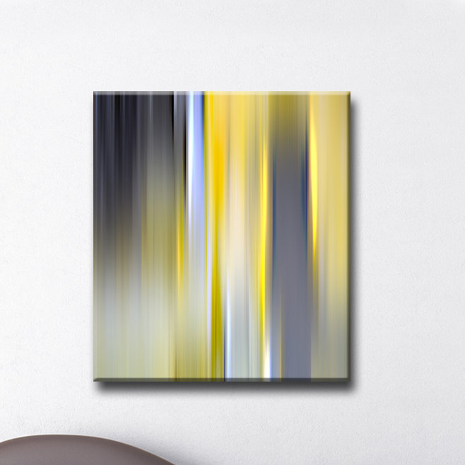 « blur stripes vi », impression sur toile, H 16 po x l 12 po x P 1,5 po
