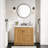 Stonehaven 36" Solid Wood Single Sink Bathroom Vanity with 2" Thassos White Quartz Countertop-1390169985-1395419312