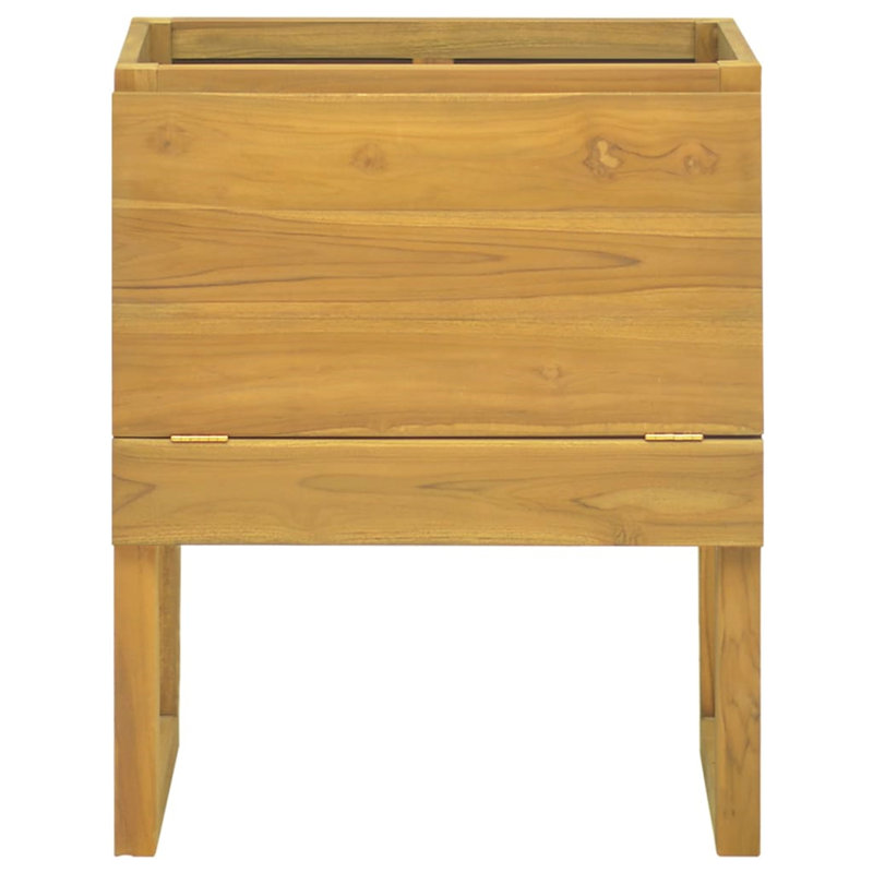 Leavittsburg Solid Wood Freestanding Bathroom Cabinet