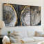 ABSTRACT Series CCxxxi - Toile tendue sur mesure - 3 pièces-1010117574