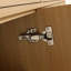 Meuble-lavabo autoportant avec lavabo en résine, 4 portes à fermeture douce, chêne original, contreplaqué (KD-PACKING)-511018655