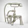 Barlow Deck Mounted Roman Tub Faucet with Handshower