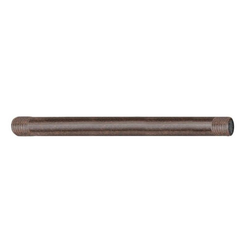 Bras de douche droit 12 po, Bronze huilé