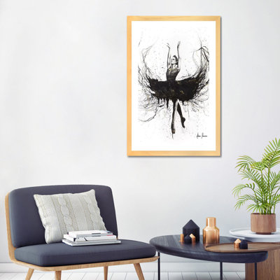Le cygne noir par Ashvin Harrison - reproduction
