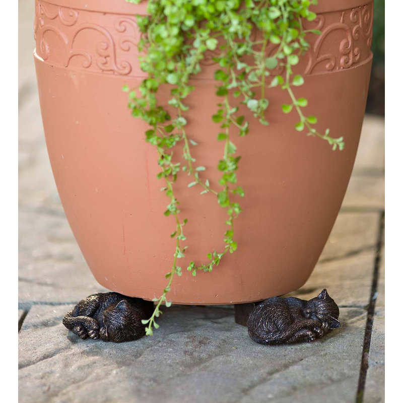 Ensemble de pieds de jardinière 3 pièces Sleeping Cats
