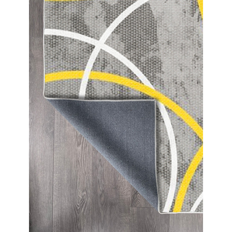 Tapis en coton Selina, Tapis de couloir 2 pi 7 po x 16 pi 5 po