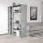 Cerena 59.1" Bookcase with Matte Finish-1933613378