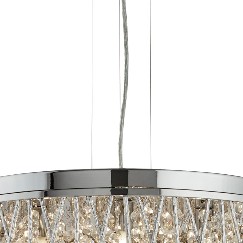 Lustre tambour 7 lumières Ashlynn