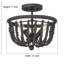 Plafonnier semi-encastré 3 lumières Speier-1384017972