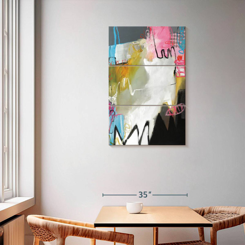 Avery Playtime Abstract, H 57 po x l 36 po