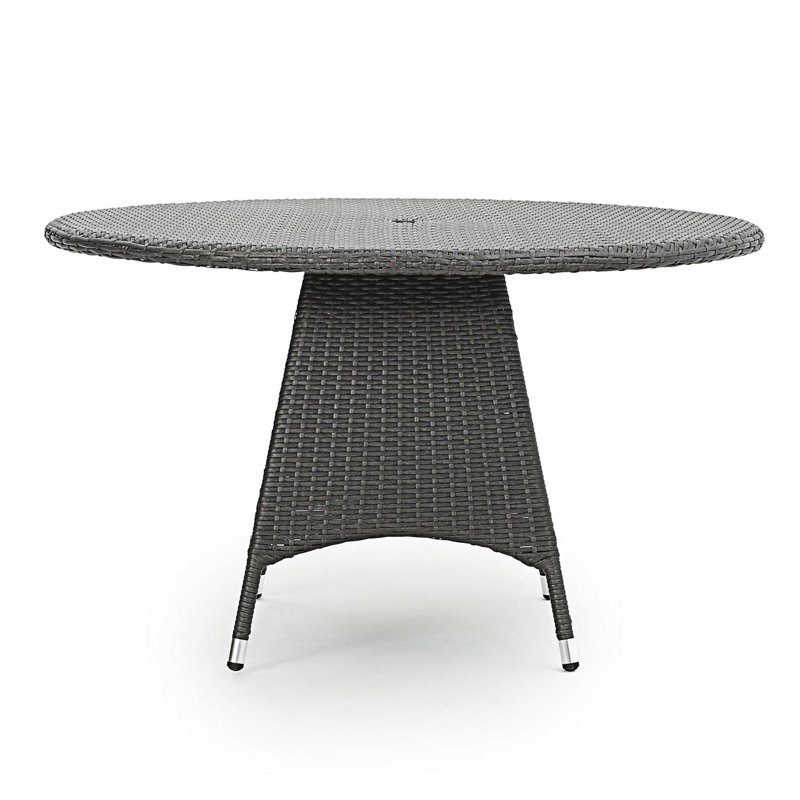 Round Dining Table, Gray